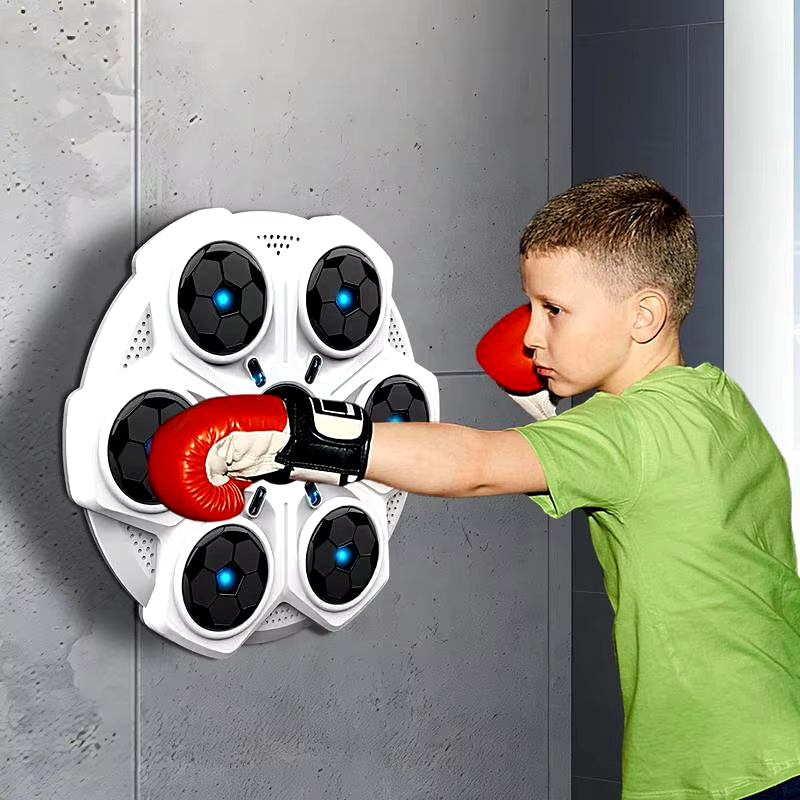 Punch Box de Pared con Música – Máquina de Entrenamiento de Boxeo Interactivo
