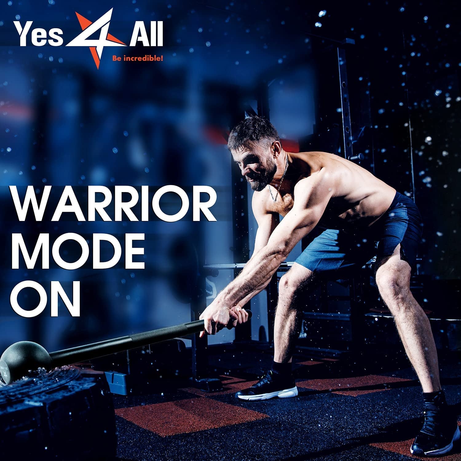 Maza de Acero para Entrenamiento de Fuerza – Ejercicios de Cuerpo Completo y Rehabilitación (5-30 lb)