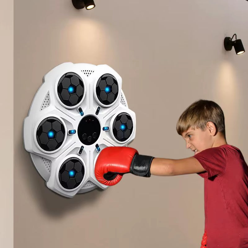 Punch Box de Pared con Música – Máquina de Entrenamiento de Boxeo Interactivo