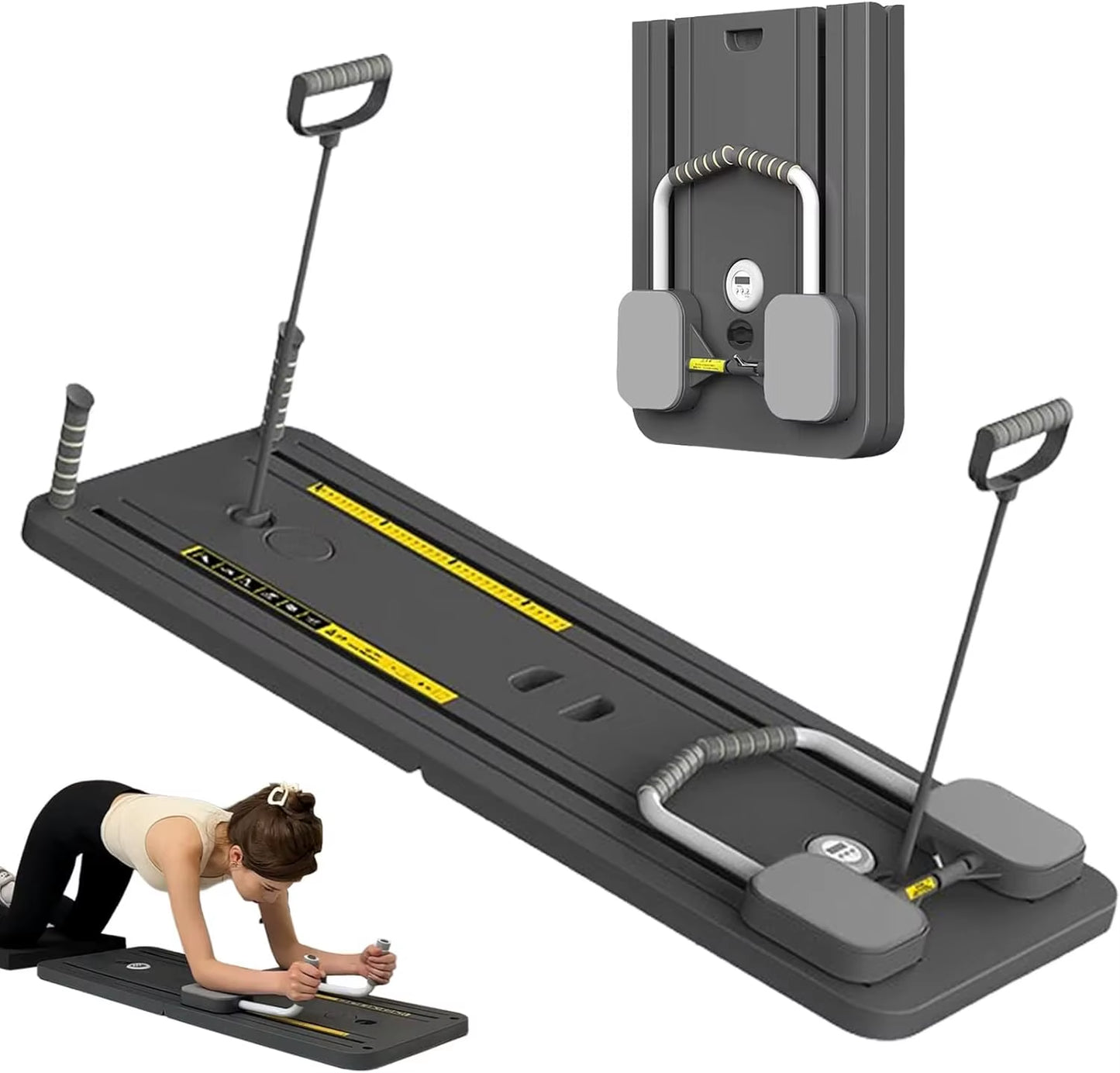Tabla Fitness Multifuncional – Equipo de Gimnasio en Casa para Abdomen, Flexiones y Tonificación